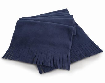 picture of Result Polartherm Tassel Scarf - Navy Blue - [BT-R143X-NVY]