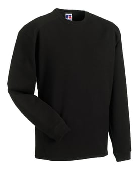 picture of Russell Black Heavy Duty Crew Neck Sweatshirt - Unisex - BT-013M-BLK