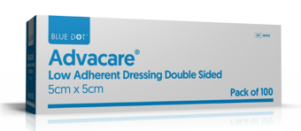 picture of Advacare Low-Adherent Dressing 5cm x 5cm - Box of 100 - [CM-86958]