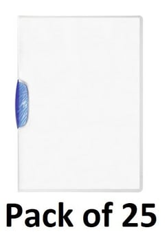 picture of Durable - Swingclip® 30 Clip Folder - A4 - Blue - Pack of 25 - [DL-226006]