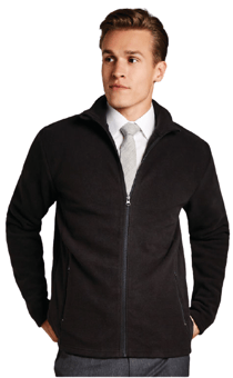 picture of Kustom Kit Regular Fit Corporate Micro Fleece - Black - BT-KK902-BLK