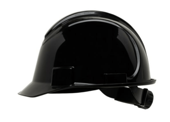 picture of Honeywell North Short Brim Hard Hat Vented Black - [HW-NSB11011E]