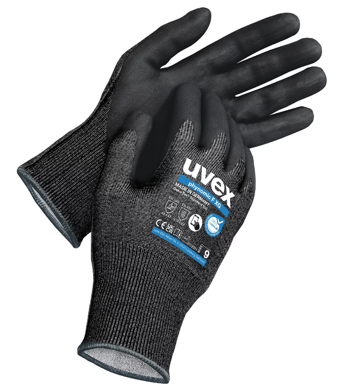 Uvex Phynomic F XG Cut Protection Glove Black - TU-60068