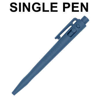 picture of Detectable HD Retractable Pens - Standard Ink - Blue Housing - Blue Ink - Single - [DT-101-I01-C11-PA01]