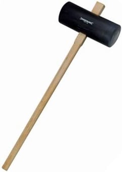 picture of Rubber Paving Maul - 15lb - Hardened Rubber Head - [SI-250495]