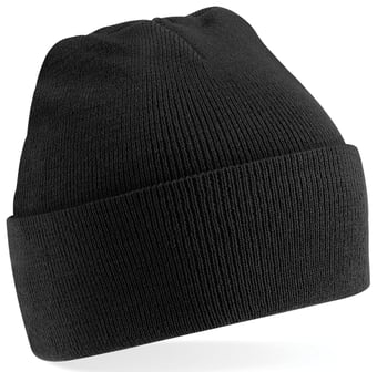 picture of Beechfield Junior Original Cuffed Beanie - Black - [BT-B45B-BLK]