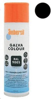 picture of Ambersil 500ml Galvanising Black Spray - [AB-20679-AA]