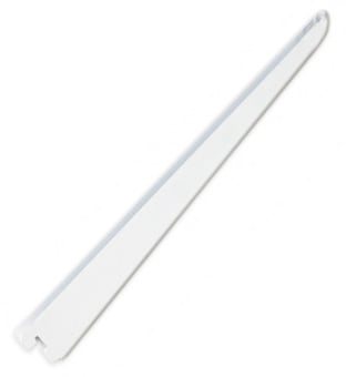 Picture of BiGDUG TwinSlot Shelving Light-Duty White Shelf Bracket - 370mm Deep - [BDU-TSWB37]