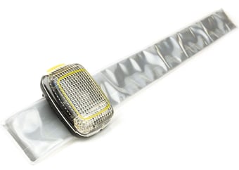 picture of Reflective Slapband with Flashing LED - [SO-OT01253] - (DISC-W)