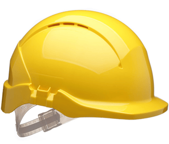 picture of Centurion Concept Yellow Safety Helmet - Vented Slip Ratchet - [CE-S09CYF]