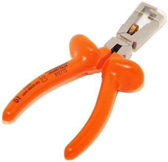 picture of Boddingtons - Premium Insulated End Wire Stripping Pliers 165mm - [BD-271316]