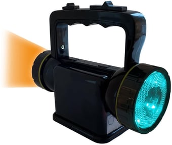 picture of Way4Now Railway Signal Torch - Non- Rechargeable - 4 Aspect - Red Yellow Green And White - [SHU-E-RS-1]