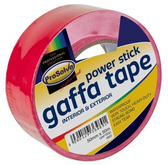 picture of ProSolve Gaffa Tape Red - 50mm x 50m - [PV-GAFTR50]