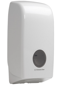 picture of Kimberly Clark Aquarius Toilet Tissue Dispenser - 34.1cm x 16.8cm x 13.6cm - [GU-6946]