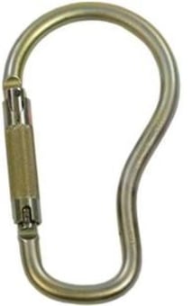 Picture of IKAR Large Steel Twist Lock Karabiner for Block Handles - [IK-41Z10]