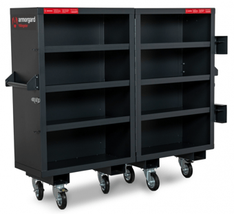 picture of ArmorGard - Fittingstor Mobile Fittings Cabinet Bi-fold Design - 960mm x 985mm x 1375mm - [AG-FC5] - (SB)