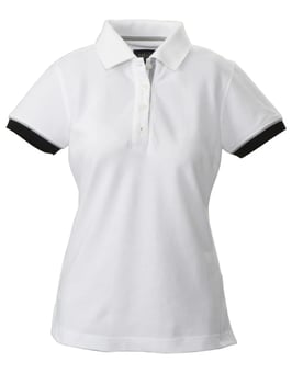 picture of James Harvest Ladies Antreville Polo - White - BT-HAR2125025-H100