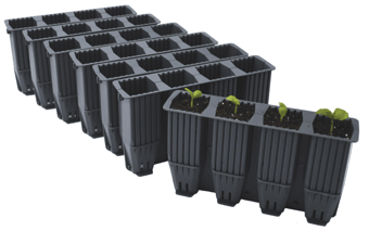 picture of Garland 28 Cell Deep Root Plant Cells - [GRL-G229]