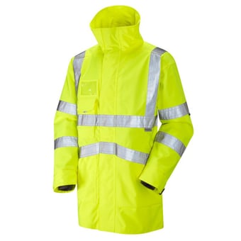 Picture of Clovelly - Yellow Breathable Executive Anorak - LE-A04-Y