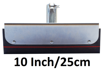 picture of Dub'l-lif Straight Squeegee Yard Scraper - 10 Inch/25cm - [DBL-STRAIGHT10] - (LP)