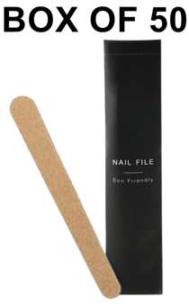 picture of Eco Friendly Nail File - Box of 50 - [MCS-EFSM]