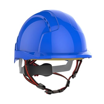 Picture of JSP - EVOLite Skyworker Industrial Height Blue Safety Helmet - [JS-AJS260-000-500]