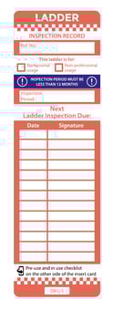 picture of DocU Marker - Laddertag Insert Small - [SHU-DM-LI-S]