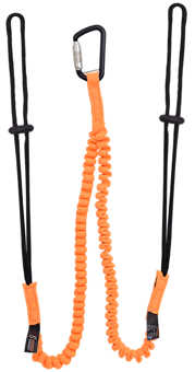 Picture of Kratos Forked Tool Lanyard With 15mm Aluminium Karabiner - [KR-TS9000102]