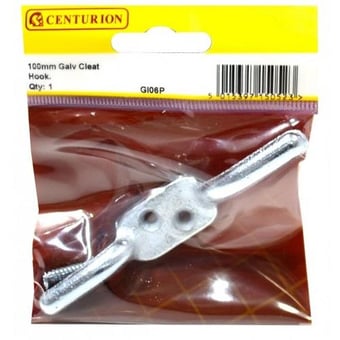 Picture of Galvanised Cleat Hook - 100mm (4") - Pack of 5 - [CI-GI06P]