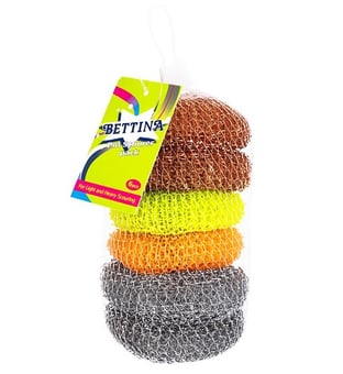 picture of Bettina Assorted Pot Scourer - 6 Pack - [PD-B3496]