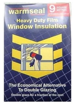 Picture of WARMSEAL - Double Glazing Insulation Film - Secondary Glazing - 9.0m Sq. - [CI-Y80901]