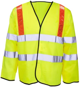 picture of All Red Brace Hi Vis