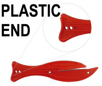 picture of F600 Fish Red Safety Knife - Plastic End - [KC-F600CH]