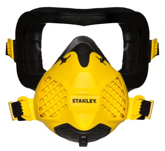 picture of Stanley Visor and Dust Mask Respirator with Face-Fit-Check and P3 Fitted Filters - [STH-F03.1.005]