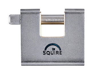 picture of Squire 60mm Armoured Brass Block Lock Small - 5 Pin - [SQR-ASWL1]