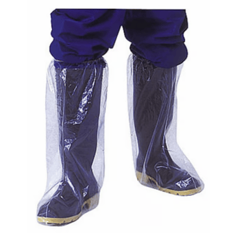 Picture of Mellobase PLE975 PE Disposable Clear Overboot - Pair - [DU-PLE975C50/40]