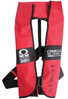 picture of Lalizas Omega Inflatable Lifejacket Auto 290N w/Harness - Adult - [LZ-71103] - (LP)