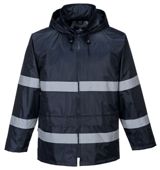 Picture of Portwest F440 Classic Iona Rain Jacket Navy Blue - PW-F440NAR