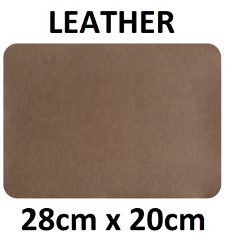 picture of MastaPlasta Leather Repair Patch XL Plain Tan Brown 28cm x 20cm - [MPL-TANXL28X20EU]