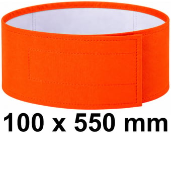 picture of Yoko Orange Waterproof Arm Band - 10 x 55cm - L/XL - [YO-HVW066-ORANGE-L/XL]