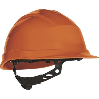 picture of Quartz UP III - Rotor Adjustment Orange Safety Helmet - [LH-QUARUP3OR]