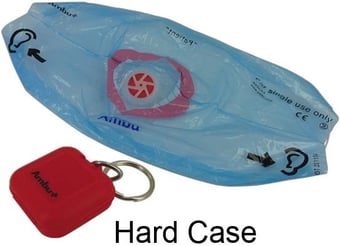 picture of Ambu Life Resuscitation Mask in Hard Case Key Fob - [SA-A503] - (DISC-R)