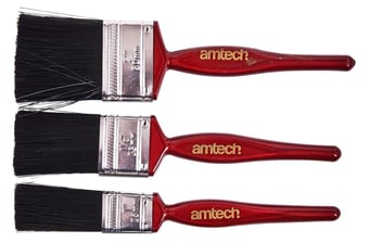 picture of Amtech 3 Piece Paint Brush Set - [DK-S3946]