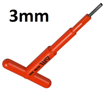 picture of ITL - Insulated Light T Handle Hex Key - 3mm - [IT-02760]