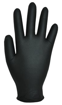 picture of Polyco GL100 Finite Black Nitrile Powder Free Disposable Gloves - AQL 1.5 - Box of 100 - [BM-GL100]