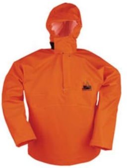 Picture of Sioen - Maratech Anorak - Orange - Waterproof - Wide Neck Hook And Loop Fastening - SE-2457 - (DISC-W)