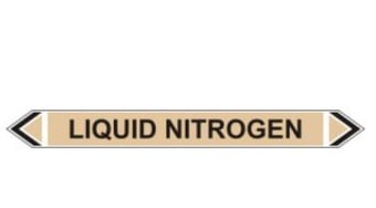 Picture of Flow Marker - Liquid Nitrogen - Yellow Ochre - Pack of 5 - [CI-13439]