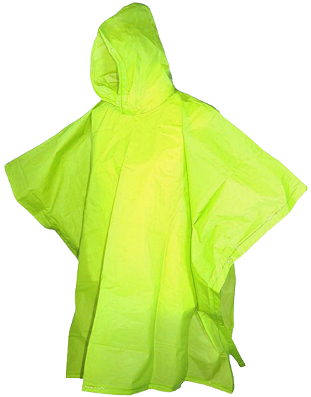 picture of Boyz Toyz Children's Waterproof Poncho -Yellow - [FG-RY415-Y]