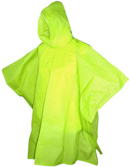 picture of Boyz Toyz Children's Waterproof Poncho -Yellow - [FG-RY415-Y] - (DISC-W)