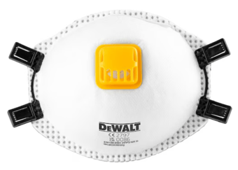 Picture of Dewalt FFP2 Disposable Particulate Respirator - Pack of 10 - [FDC-DXIRFFP210]